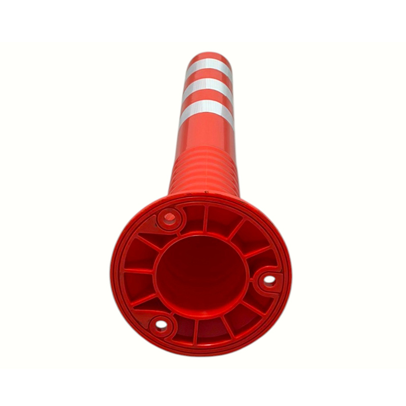 Odporny na rozdarcia, niezwykle elastyczny słupek wyznaczający z TPU, zapewniający doskonałe odbicie w zakresie 360° Odporny na rozdarcia, niezwykle elastyczny słupek wyznaczający z TPU, zapewniający doskonałe odbicie w zakresie 360°