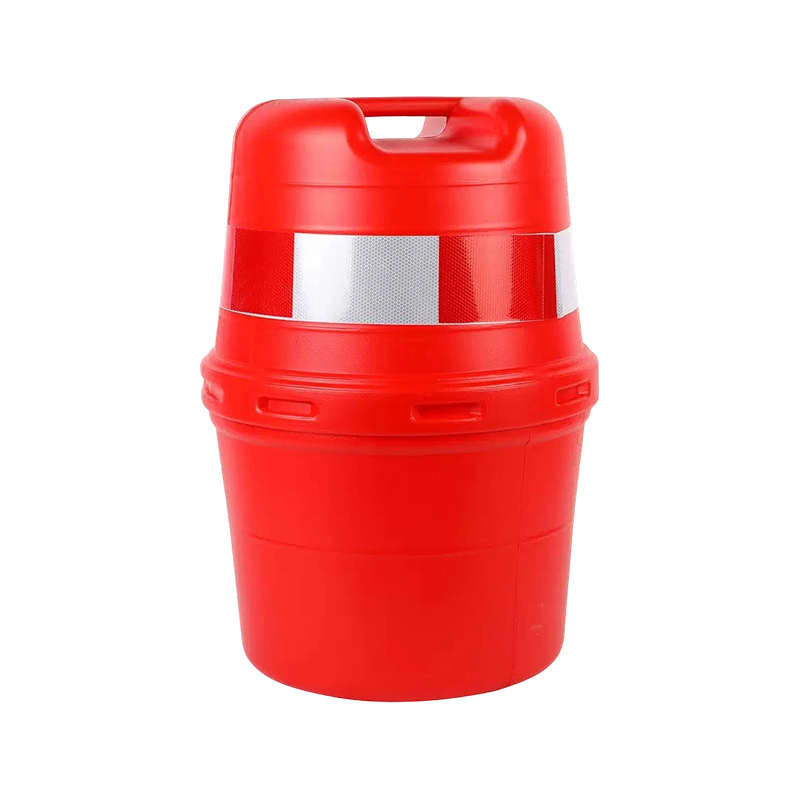 Dwuczęściowy bęben drogowy HDPE z dużym górnym uchwytem
