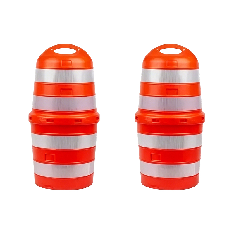 Dwuczęściowy bęben drogowy HDPE z dużym górnym uchwytem