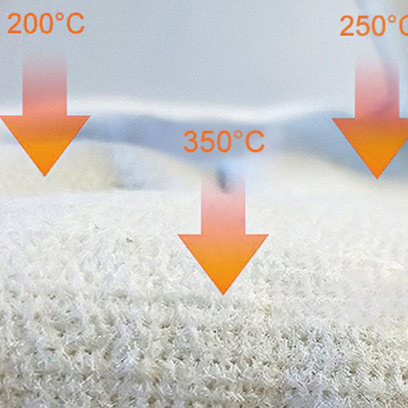 Rękawice ochronne odporne na temperaturę 350°C z folii aluminiowej