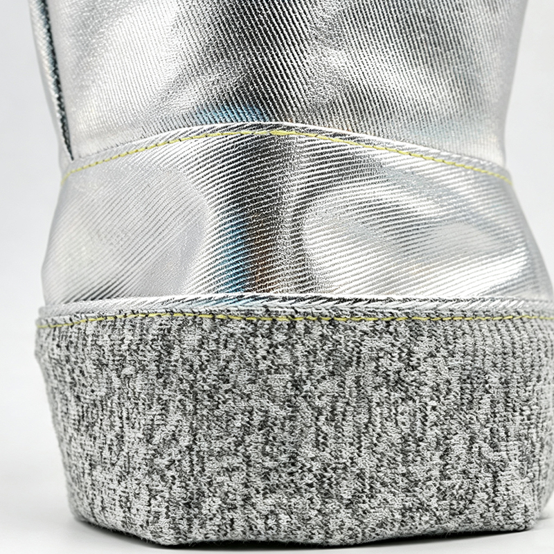 Rękawice ochronne odporne na temperaturę 350°C z folii aluminiowej