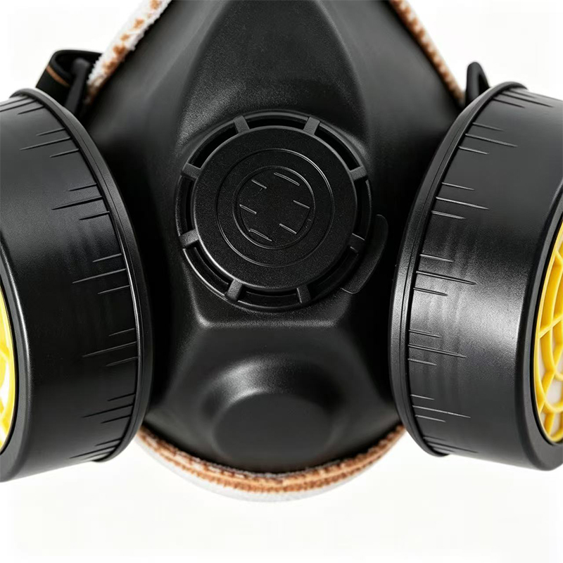 Respirator oczyszczający powietrze z podwójnym filtrem TPR, niezasilany