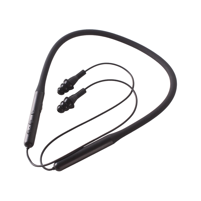 Elektroniczne słuchawki z ochroną słuchu Bluetooth z pałąkiem na kark