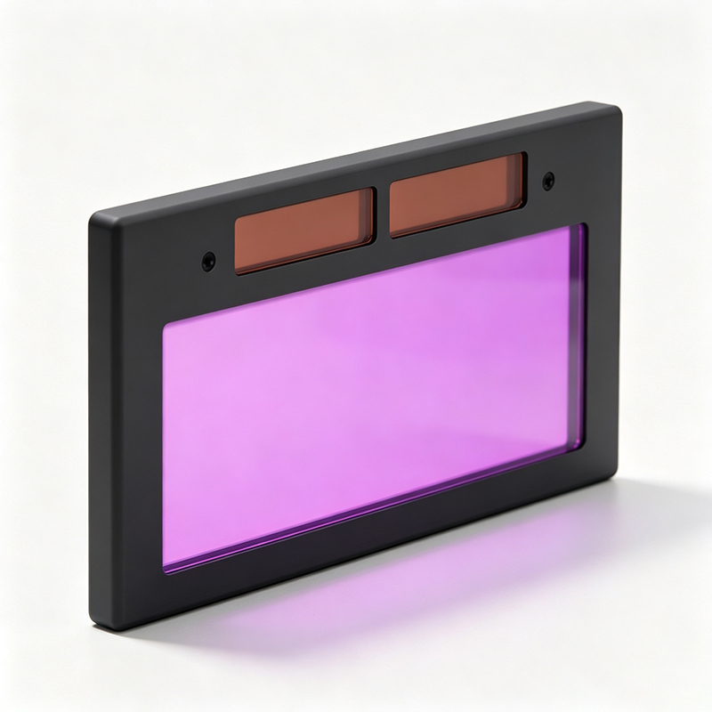 Solarny, automatycznie przyciemniający się wymienny filtr LCD