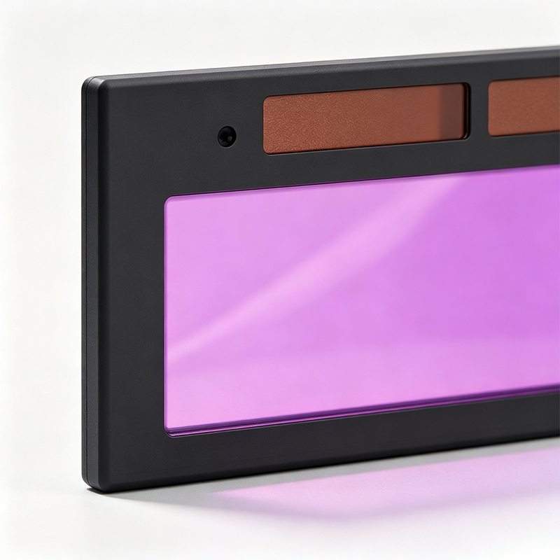 Solarny, automatycznie przyciemniający się wymienny filtr LCD
